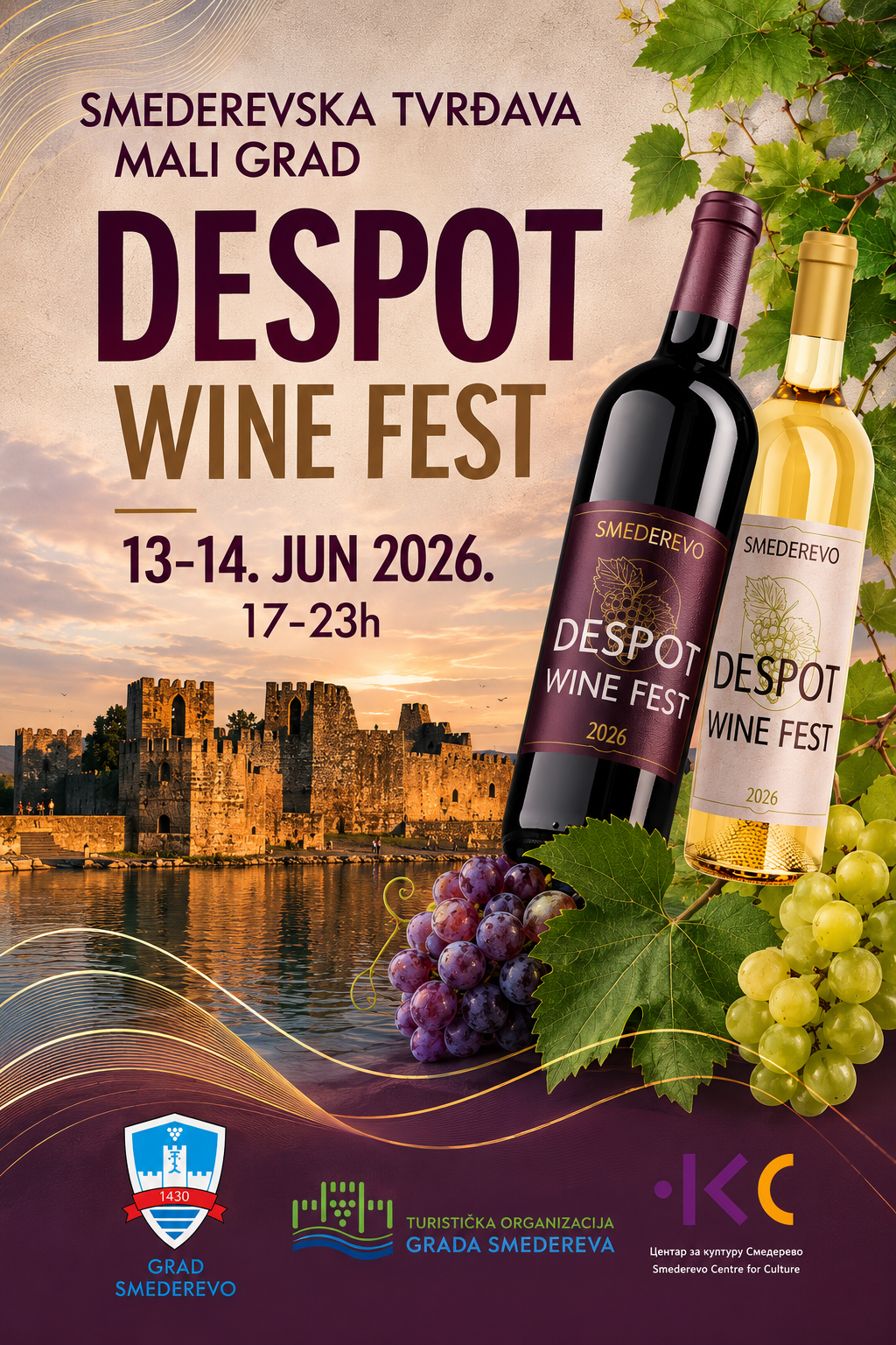 Despot Wine Fest u Smederevskoj tvrđavi 13. i 14. juna 2026.