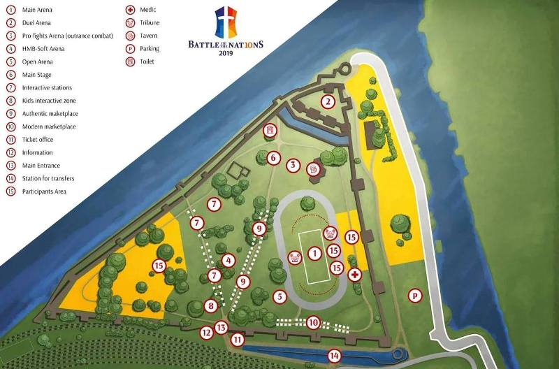 BITKA NACIJA – MAPA